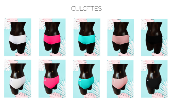 Culotte Nausicaa 5 couleurs disponibles